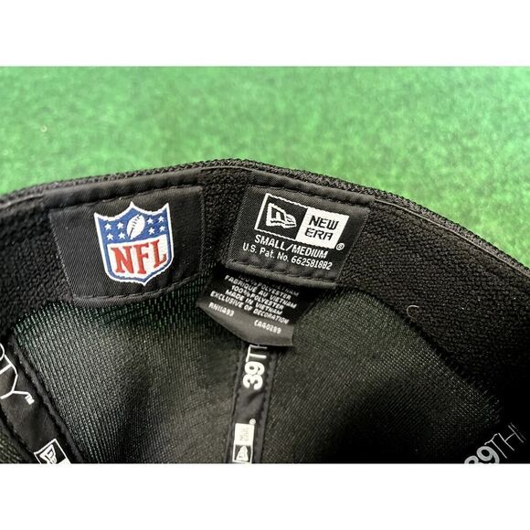 Baltimore Ravens Black & Purple Flex Fit Mesh SMALL/MEDIUM Hat OSFA Unisex - Picture 5 of 5